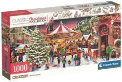 Clementoni Karácsonyi falu Village 1000 db-os panorama puzzle Clementoni (CL39928)