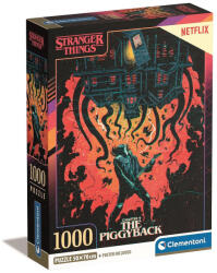 Clementoni Stranger Things Piggyback 1000 db-os Compact puzzle Clementoni (CL39861)