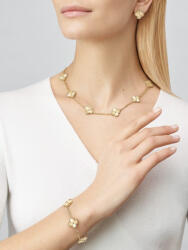 ElectraStore Set Bijuterii Flori Gold Ilaria (C2451)