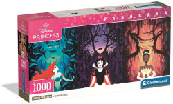 Clementoni Disney Hercegnők, Gonoszok Destinies 1000 db-os panorama Compact puzzle Clementoni (CL39894)