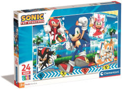 Clementoni Sonic a sündisznó Green Hill 24 db-os maxi puzzle Clementoni (CL28526)