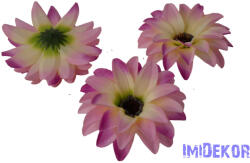  Dália selyemvirág fej D11-12cm - Halvány Rózsaszín-Lila