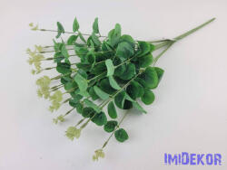  Eukaliptusz 16 ágú bokor 38cm - Zöld