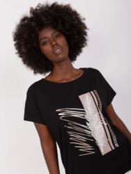  Bluza dama cu imprimeu negru - divashop - 74,00 RON