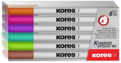 Kores Marker whiteboard SET 6 Slim KORES (KO22846)