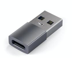 Satechi Adaptor Satechi din aluminiu USB-A la USB-C, Gri