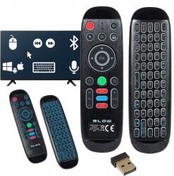BLOW Távirányítós Billentyűzet Membrános 3AZ1BEN Smart Tv Pc Air Mouse Mozgásgátló Egér (84-257#)