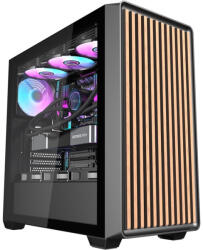 darkFlash DS900WD black + 4 fan