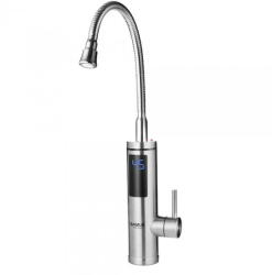 Samus Flex Style, 3300 W, Temperatura apa 30-60°C, Grad de protectie IPX4, Presiune apa 0, 04 - 0, 6 MPa, Afisaj temperatura apa, Argintiu (FLEX STYLE) - vexio