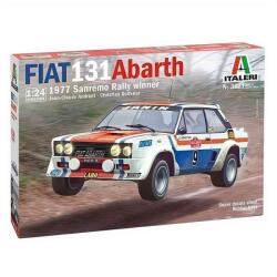 Italeri Fiat 131 Abarth - Sanremo Rally winner 1977 - Andruet & Delferier - 1: 24 építhető autó makett | Italeri (ita3621)