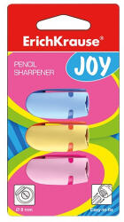 ErichKrause Hegyező ErichKrause Joy 1 lyukú műanyag 3 db-os bliszteres (21826)
