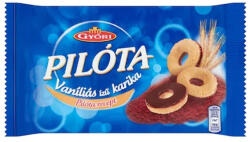 Győri Keksz PILÓTA vaníliás karika étbevonóval 150 g (640424)