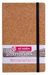 Royal Talens Art Creation Sketch Book rajz- és vázlatfüzet, 140 g, 80 lap - 13x21 cm, parafa