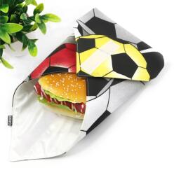 GR80 Szendvicscsomagoló újraszalvéta - Focilabda mintás