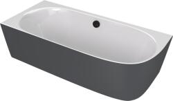 SAPHO Sussi 160x70 cm left matt anthracite/white (90191L.52)