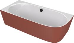 SAPHO Sussi 160x70 cm left matt brown/white (90191L.72)