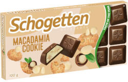 Schogetten Makadámdiós keksz tejcsokoládé 100 g