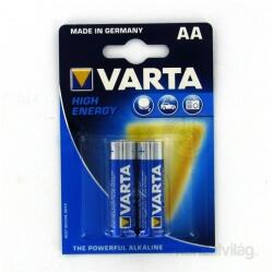 VARTA High Energy AAA (LR03) alkáli mikro ceruza elem 2db/bliszter PC (4903121412)