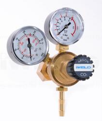 IWELD Minireg CO2 nyomáscsökkentő 230/22L 2 manométer (5MNGCO23022D)