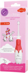 Bob&Bobek szónikus gyermekfogkefe 0 - 5 éveseknek piros
