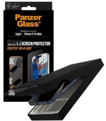 Panzer Стъклен протектор PanzerGlass - Clear, Fastfit in-a-box, iPhone 17 Pro Max, прозрачен (5715685026706)