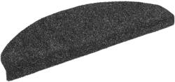 vidaXL 5 db-os lépcsőszőnyeg készlet vidaXL, polipropilén, 65 x 21 x 4 cm, szürke (149700)
