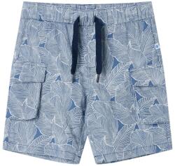 vidaXL Sötétkék gyerekrövidnadrág húzózsinórral 116, 30°C-ig mosógépben mosható 12601 (12601)