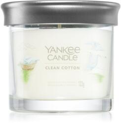 Yankee Candle Clean Cotton ароматна свещ Signature 122 гр