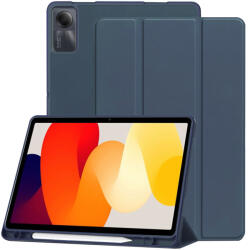 Techsuit Xiaomi Redmi Pad SE 11 Sötétkék Techsuit - Flex Trifold (with Pencil Holder) tok