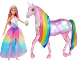 Mattel Barbie Dreamtopia interaktív unikornis hercegnővel (GWM78) - morzsajatekbolt