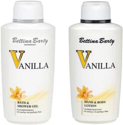 Bettina Barty Vanilla Комплект - Лосион и Гел за вана и душ, 2 x 500 ml Лосион за тяло