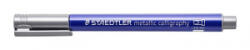 STAEDTLER Kalligrafikus marker, '8325', metál ezüst (TS83258102) (TS83258102)