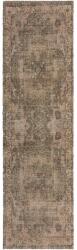 Flair Rugs Selena Jute Hagyományos szőnyeg, 60 x 230 cm, 2000 g/m2, 69% jute, 22% poliészter, 9% pamut, zöld