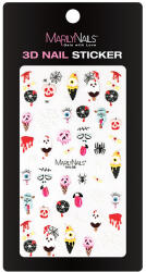Marilynails MN 3D Öntapadó körömmatrica - MN-08