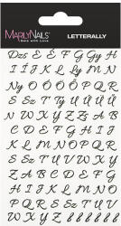 Marilynails MN Vizes körömmatrica - Letterally