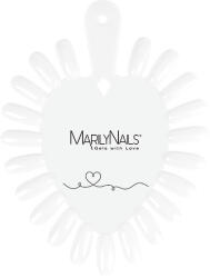 Marilynails MN Szív alakú margaréta színpaletta - White