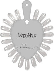 Marilynails MN Szív alakú margaréta színpaletta - Clear