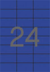 APLI Etikett, 70x37 mm, színes, , kék, 480 etikett/csomag (LCA1592) (LCA1592)