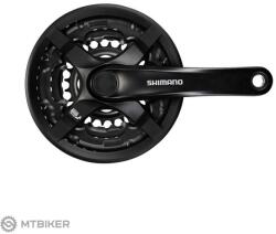 Shimano FC-TY501 hajtómű, 170 mm, 42/34/24T, 3x8, borítással, OEM