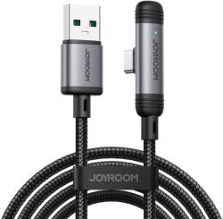 JOYROOM S-A56 EnjoyX Series 90° USB-A - USB-C 3A cable 1.2m - black (S-A56_AC) - vexio