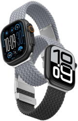 AmazingThing Set of 2 AmazingThing Blend Band for Apple Watch 45/46/49mm - Grey-Black/Grey (TW49GB) - vexio