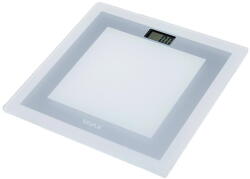 Vivax Cantar Cântar corporal digital 150 kg, Precizie 100g, Display LCD, Sticlă securizată, Ultra slim 30x30 cm, Pornire/Oprire automată, Gri/Alb - vexio Cantar baie