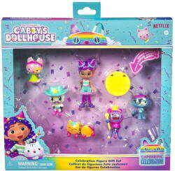 Spin Master Set de joaca cu figurine Gabby's Dollhouse - Celebration (681147010123) - vexio Figurina