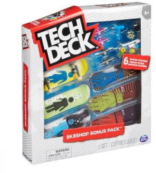 Tech Deck Set 6 mini placi skateboard, Tech Deck, Bonus Pack, Girl (20136705) - vexio