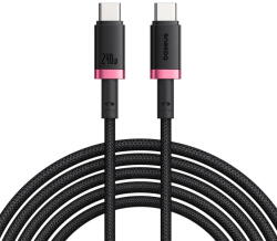 Baseus Cablu de Date USB-C, 240W, 1m - Red / Black (KF2350727) - vexio