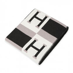 King Home Paris Home Luxus Takaró Fekete-Szürke H-Mintás (KHM-5900168835580)