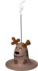 Alessi Коледна фигурка с поставка за тамян ALCE, кафява, Alessi (ALAMGI22)
