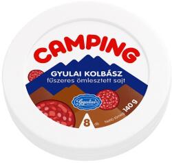 CAMPING gyulai kolbász fűszeres ömlesztett sajt 8 db 140 g