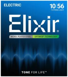 ELIXIR - OPTIWEB Coating Light 10-56 7-húros elektromos gitárhúr