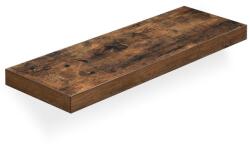 VASAGLE Függesztett polc VASAGLE 60 cm rusztikus barna (LWS26BX)